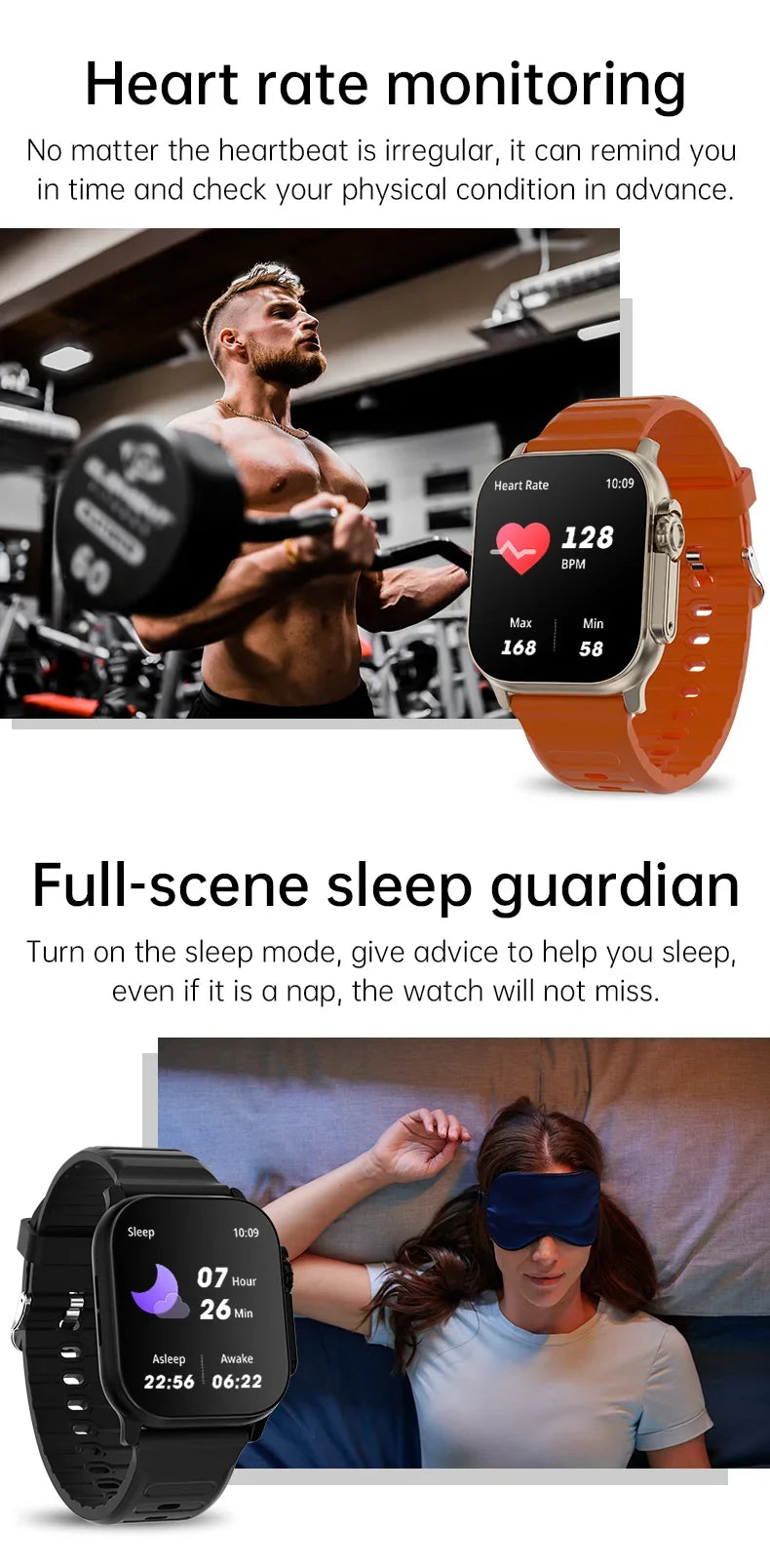 Original T900 Ultra 2 Smart Watch 1.93" (49mm) Bluetooth Call NFC Wireless Charging | Heart Rate & SpO2 Fitness Tracker for Android & iOS