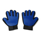 Silicone Pet Grooming Gloves – Hair Removal Brush for Dogs & Cats