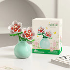 💐✨ Bouquet Flower Micro Diamond Building Blocks – Mini Micro Bricks Constructor Set for Adults & Girls Gift