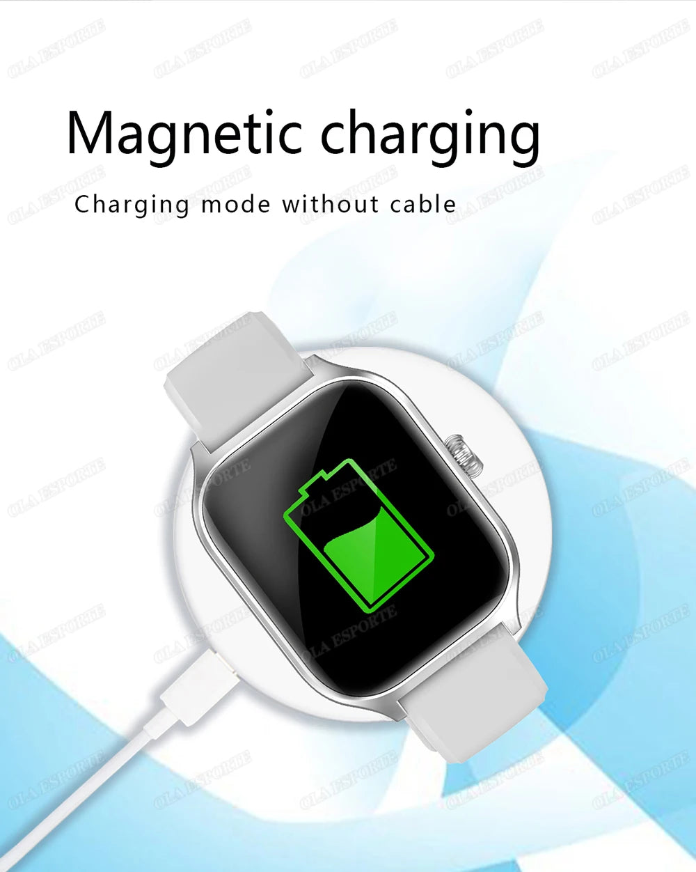 1.83" HD Smart Watch – Bluetooth Call & Sports Mode for Android & iOS