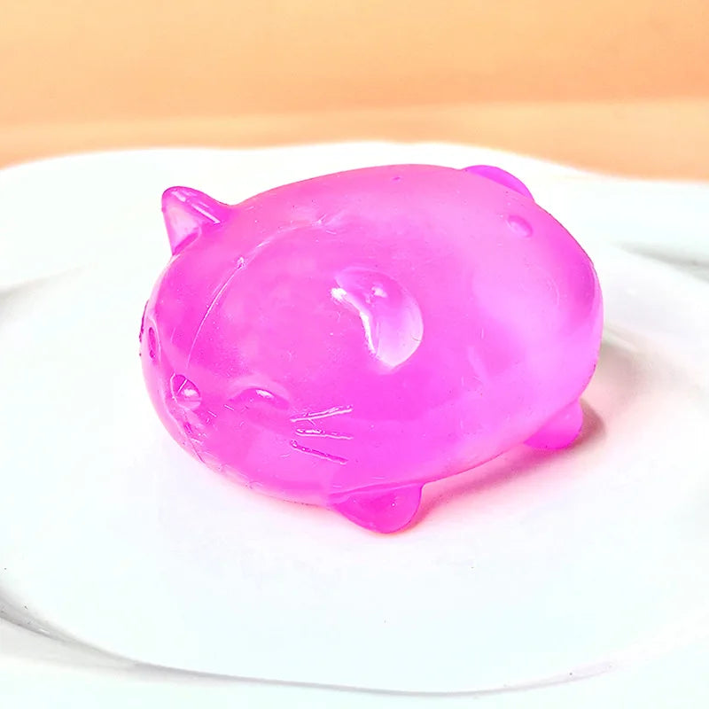 Mini Cat Maltose Squishy Toy – Slow-Rise TPR Sensory Fidget