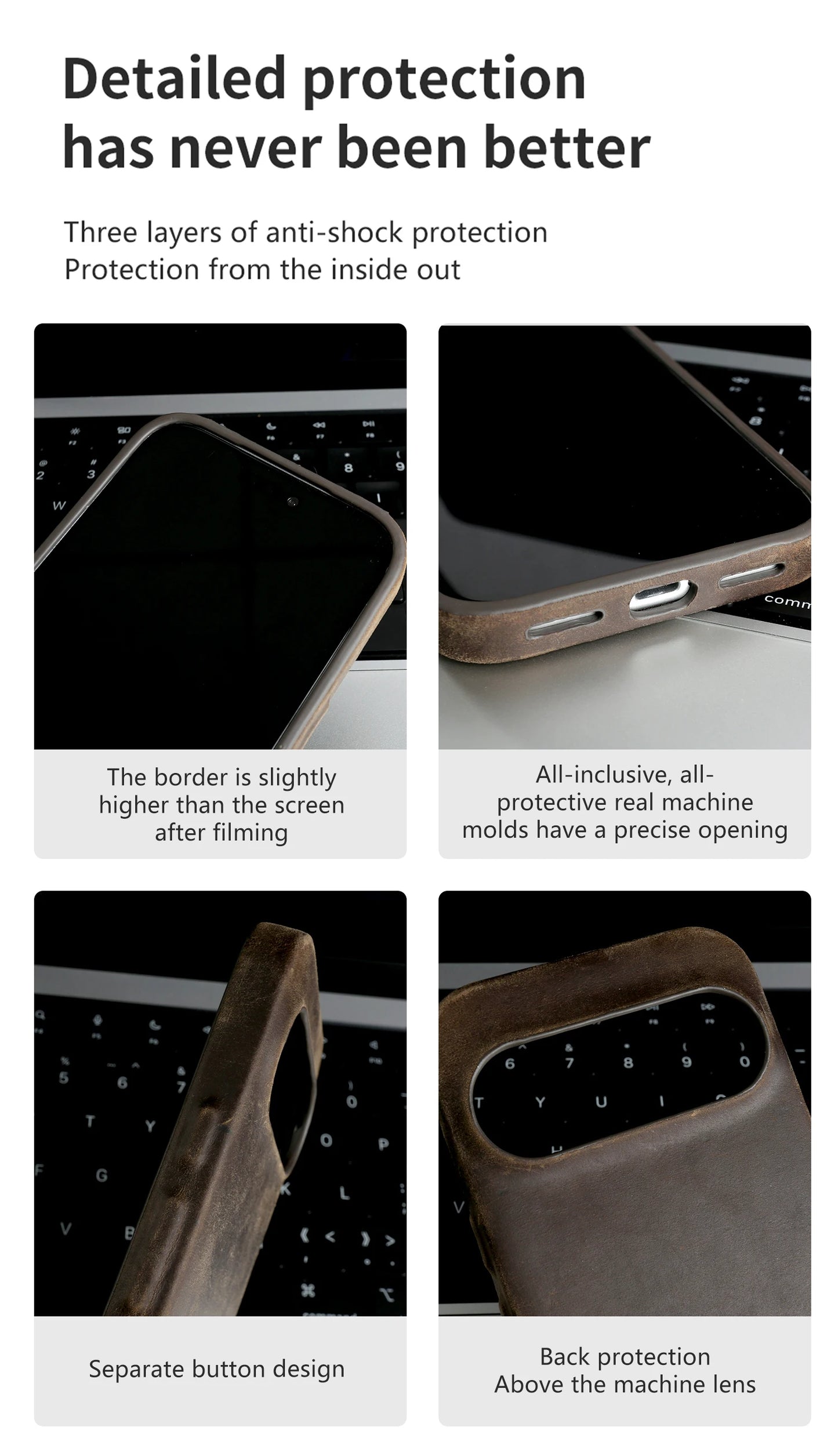 MagSafe Magnetic Genuine Leather Case for Google Pixel Series