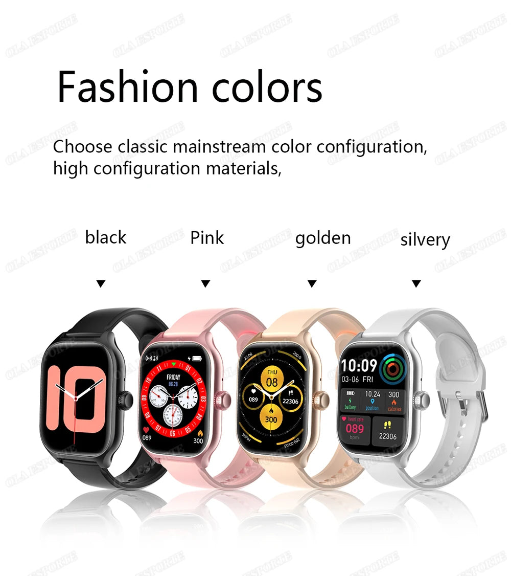 1.83" HD Smart Watch – Bluetooth Call & Sports Mode for Android & iOS