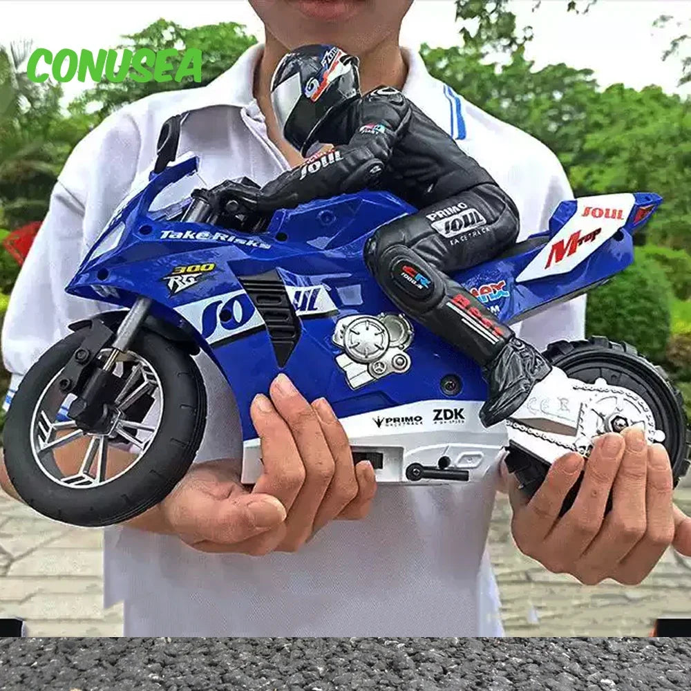 RC Stunt Motorcycle Car 1/6 High Speed Motorbike Model 2.4G Radio Control Car Remote Controlled Toy Drift Cars Toys For Boys Kid