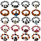 Halloween Pet Bow Tie Set – 12PCS Dog & Cat Grooming Accessories