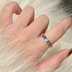 💍✨ Fashion Stainless Steel Cubic Zirconia Ring 💛 | Gold Color Wedding Ring for Women & Men 👩‍❤️‍👨 | Couple Jewelry Gift