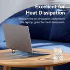 💻📐 Baseus Foldable Laptop Stand – Adjustable Portable Cooling Riser