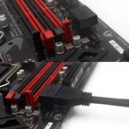 USB 3.0 Motherboard Header Adapter 19P/20P 90° Desktop Converter