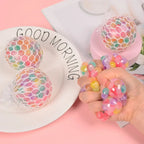 Rainbow Sensory Stress Ball – 3D Squishy Fidget Toy