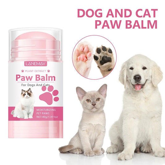 40g Cats Paw Protector Cream Cat Nose And Paw Balm Pet Feet Moisturizer Foot Cream For Dog Crack Feet Repair Pet Accessories