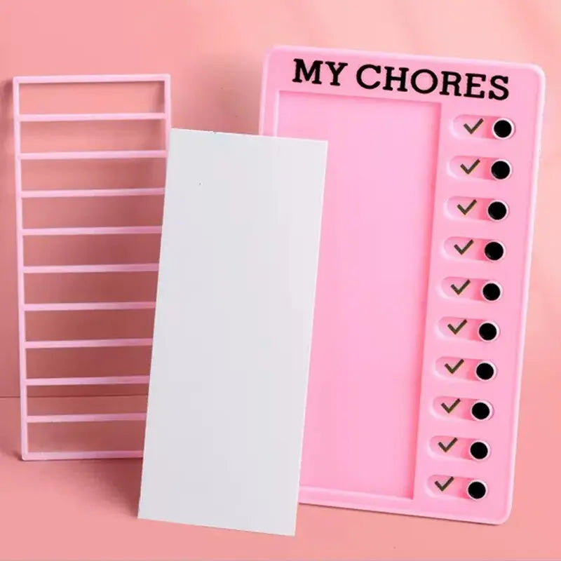 Reusable To Do List Plastic Memo Board Daily Weekly Monthly Planner G8Central.com