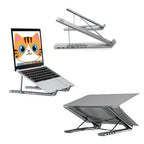 💻🔗 8-in-1 Aluminum Laptop Stand Docking Station – Type-C 4K Hub
