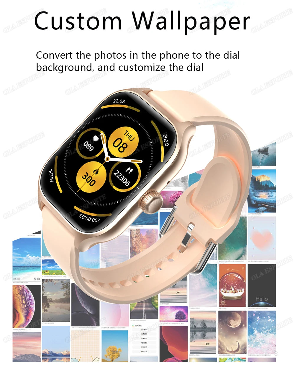 1.83" HD Smart Watch – Bluetooth Call & Sports Mode for Android & iOS