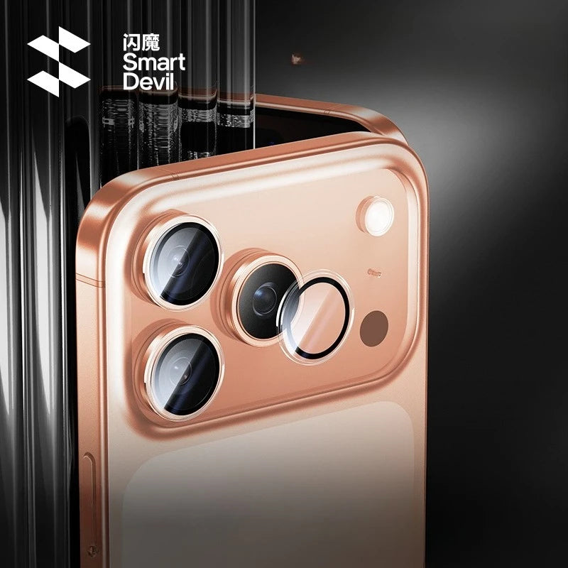 SmartDevil Camera Lens Glass Protector for iPhone 17 / 16 Pro Max