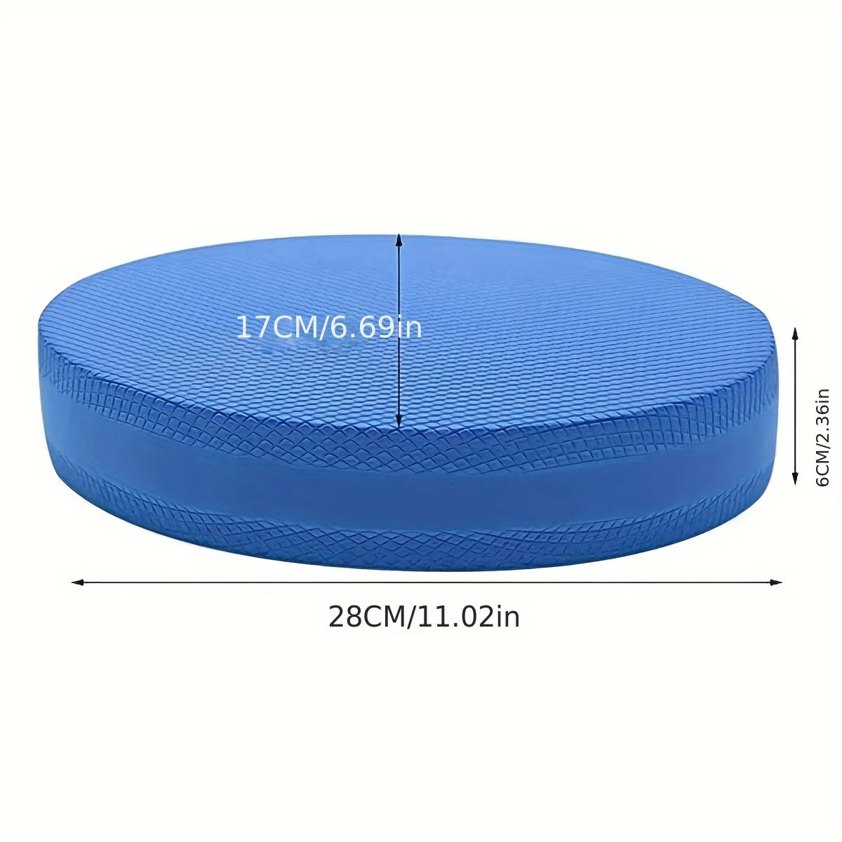 Yoga Balance Mat – Elliptical Massage Fitness Mat for Stability, Training & Support🧘‍♀️🌿