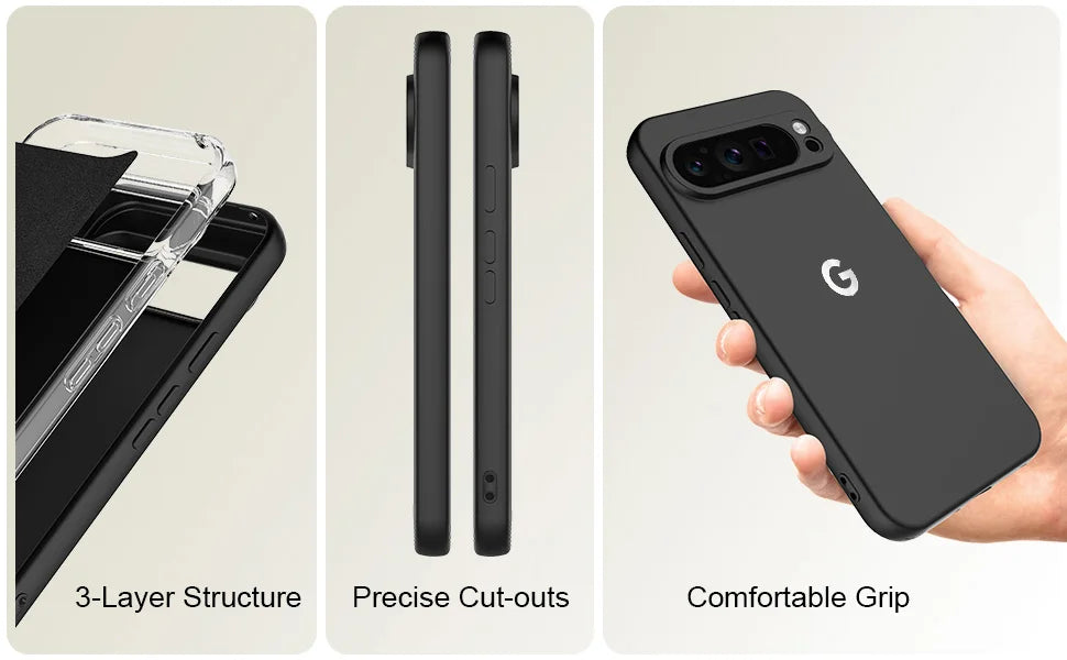 Skin-Friendly Soft Silicone Shockproof Case for Google Pixel