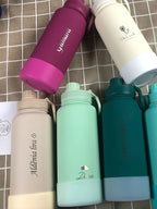 PURACOOL Custom Water Bottle 1000ML – Personalized Thermal Tumbler Gift 💧✨