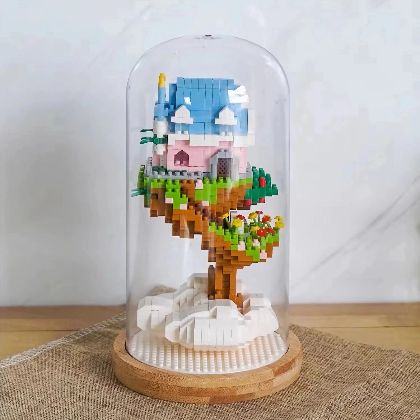 🧱✨ Educational MOC Mini Building Blocks – Exquisite Handmade Assembly Model for Kids | Desktop Decoration & Holiday Gift