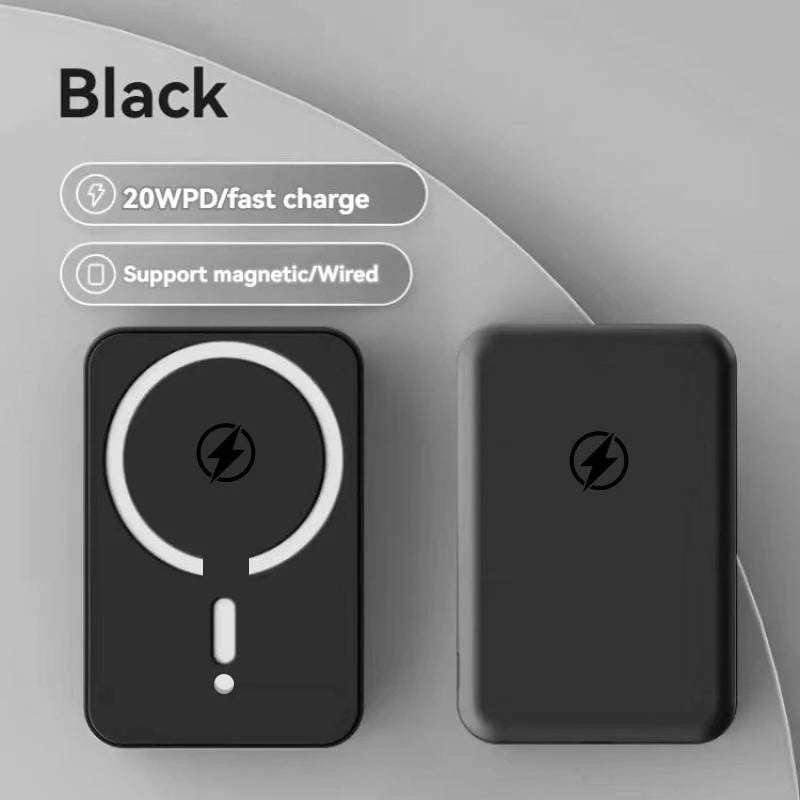 10000mAh Magnetic Wireless Power Bank – 15W PD Fast Charging