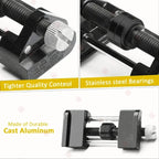 Adjustable Chisel Honing Guide Jig – Carbon Steel Roller Angle Sharpener for Wood Chisels &amp; Plane Irons