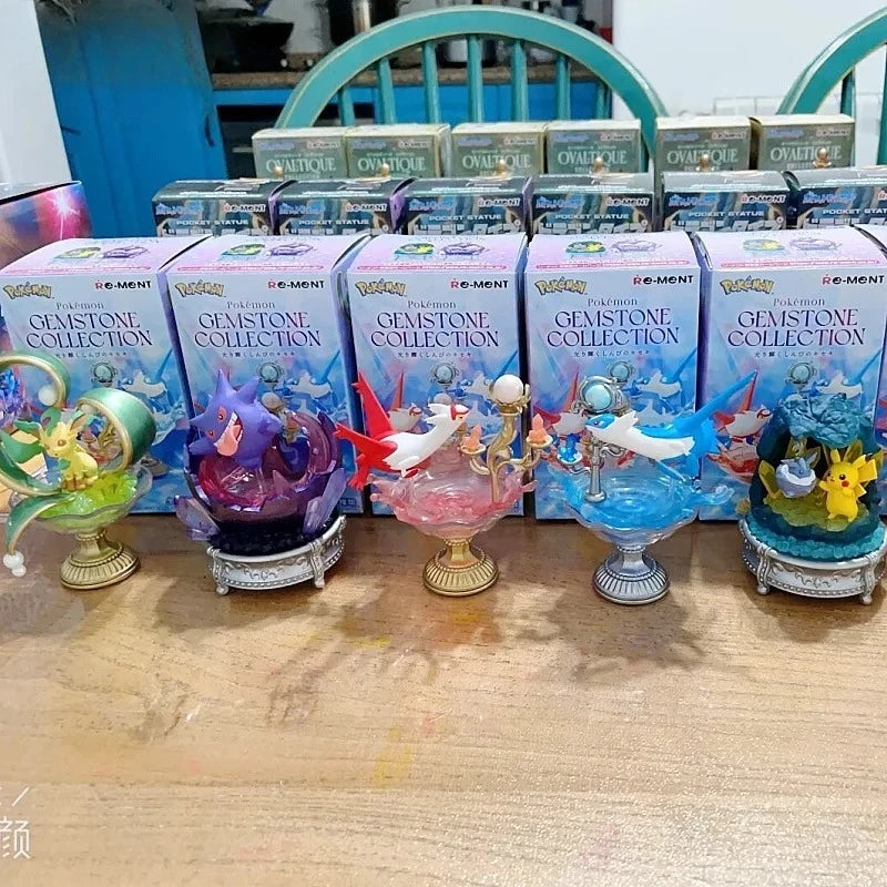 Re-Ment Pokémon Mysterious Gemstones – Sparkling Miniature Collection
