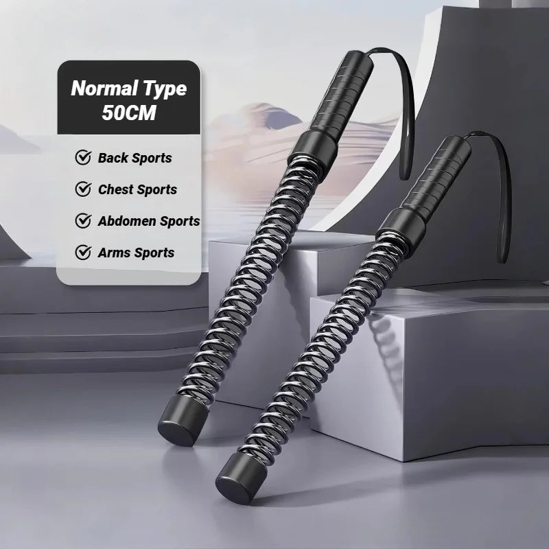 💪🔥 Strength Training Bar – Ergonomic Fitness Grip Arm Expander for Biceps & Triceps | Stainless Steel Muscle Trainer
