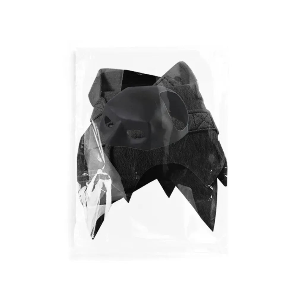 Black Bat Pet Costume Set – Halloween Mask & Wings