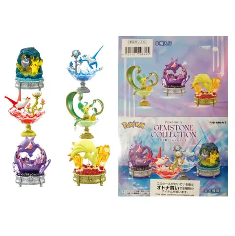 Re-Ment Pokémon Mysterious Gemstones – Sparkling Miniature Collection
