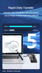 🌈🔌 RGB USB 3.0 Hub 7-Port – 5Gbps with Individual Switch