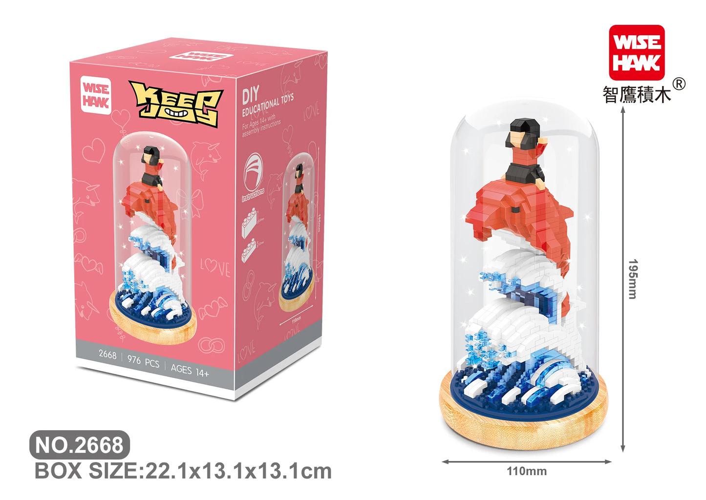 🧱✨ Educational MOC Mini Building Blocks – Exquisite Handmade Assembly Model for Kids | Desktop Decoration & Holiday Gift