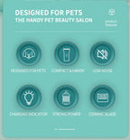 Mute Electric Pet Grooming Clippers for Kittens & Puppies