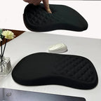 🖱️💖 Ergonomic Mouse Pad with Gel Wrist Support – Premium Lycra Fabric