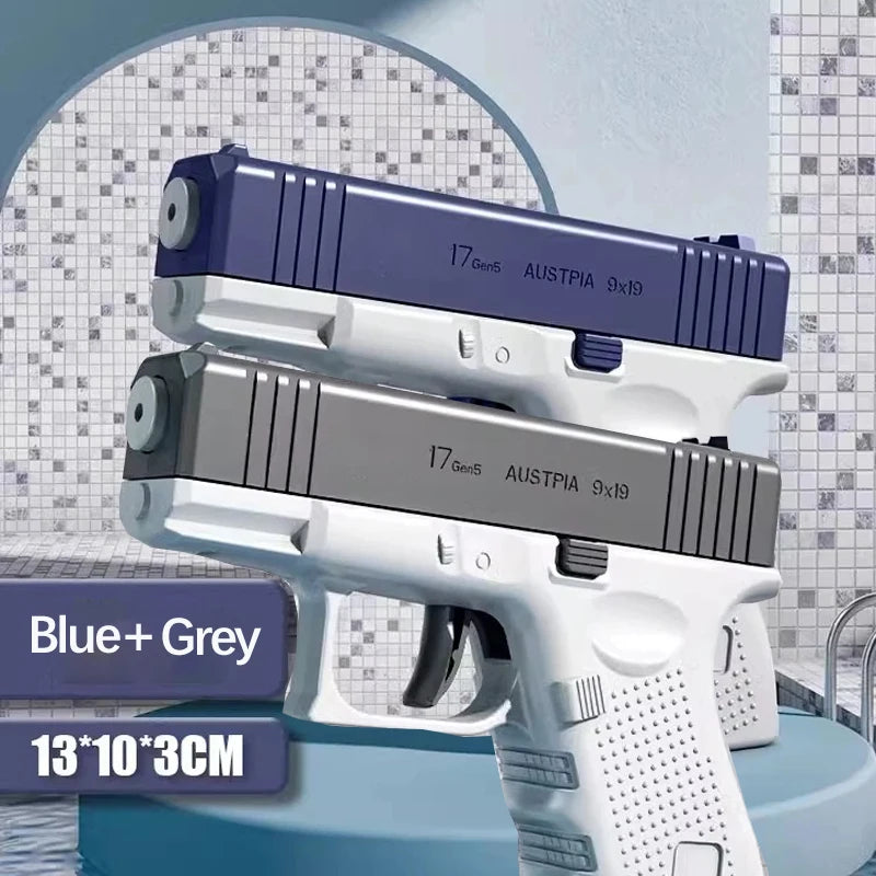 💦☀️ Summer High-Pressure Water Gun – Non-Electric Full-Automatic Shooting Water Pistol for Kids