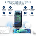3-in-1 MagSafe Wireless Charger Stand – Fast Charging Station