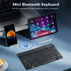 ⌨️🖱️ Mini Wireless Bluetooth Keyboard & Mouse Set – Portable for iPad & Android
