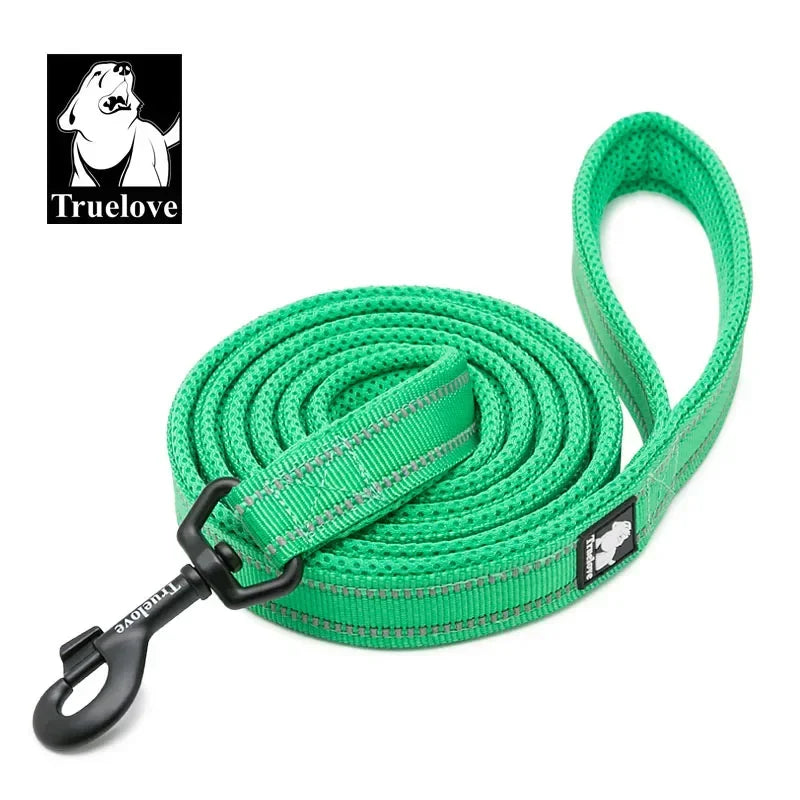 🐾🌈 Truelove Reflective Pet Leash – Soft Padded Nylon
