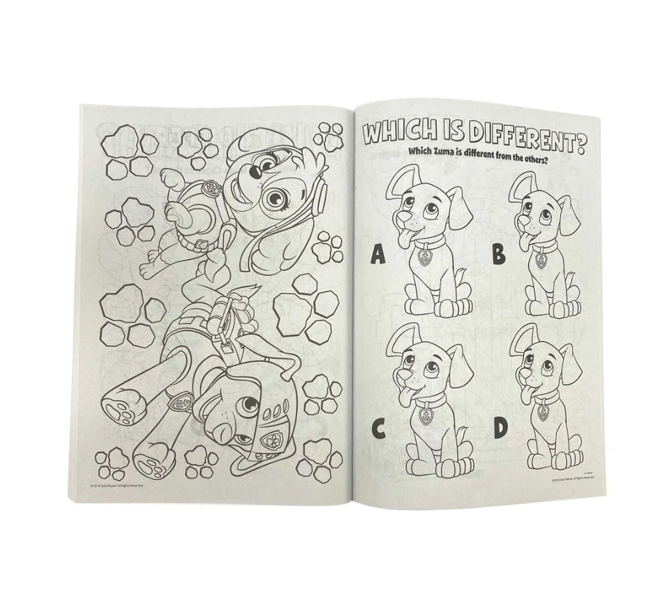 PAW PATROL Coloring Book | 2-Title