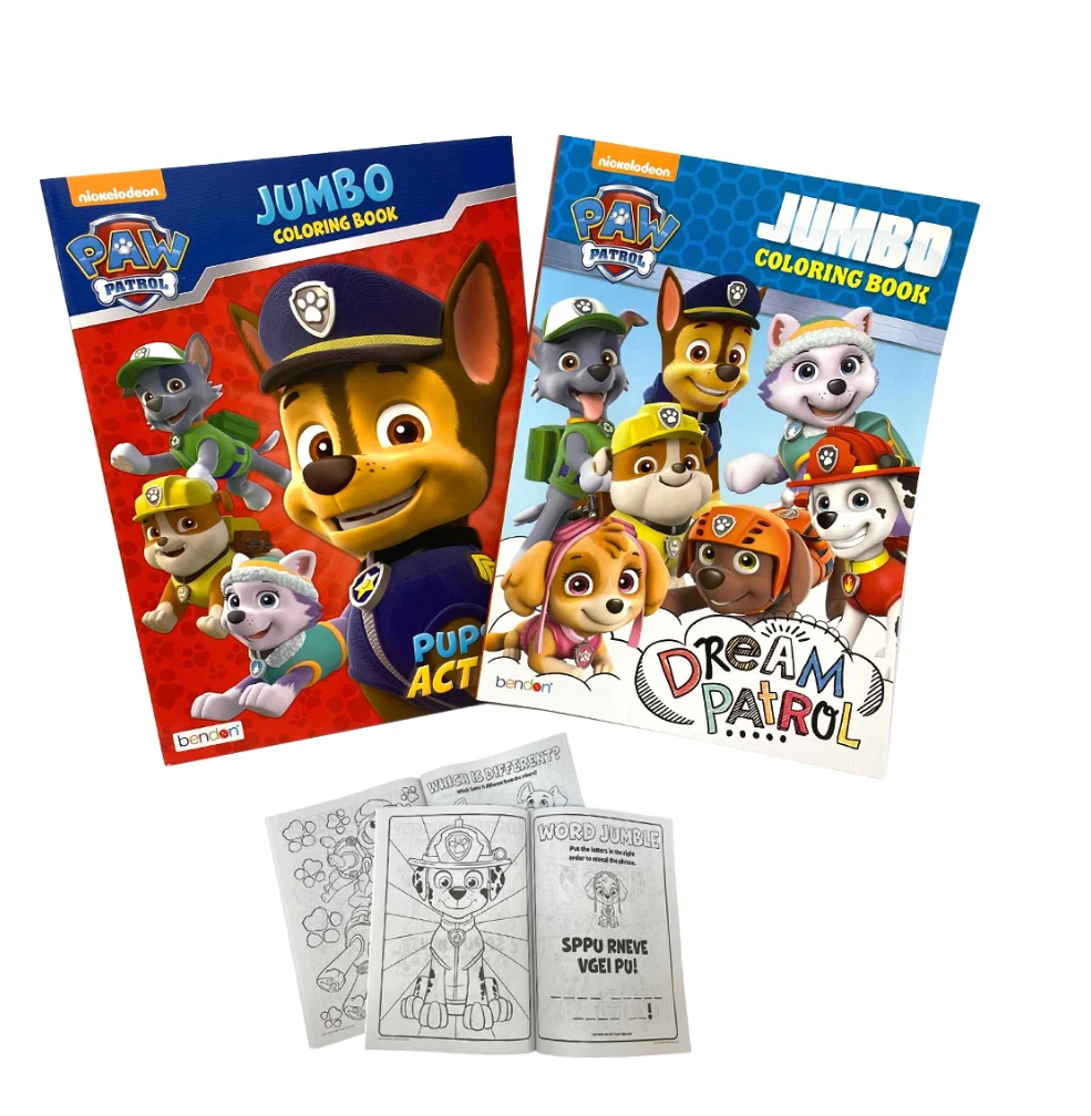 PAW PATROL Coloring Book | 2-Title