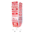 🔄 40-Slot Rotating Sign Display Rack – Spinning Retail Organizer for 9x12 & 12x16 Signs