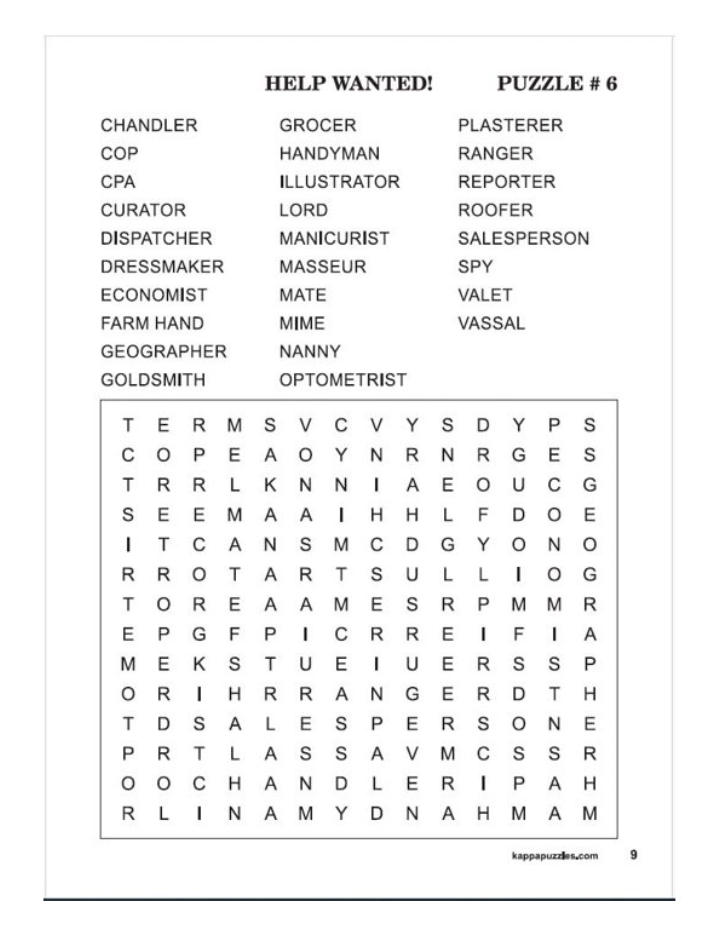 Puzzle Book | KAPPA Large Print Word Finds