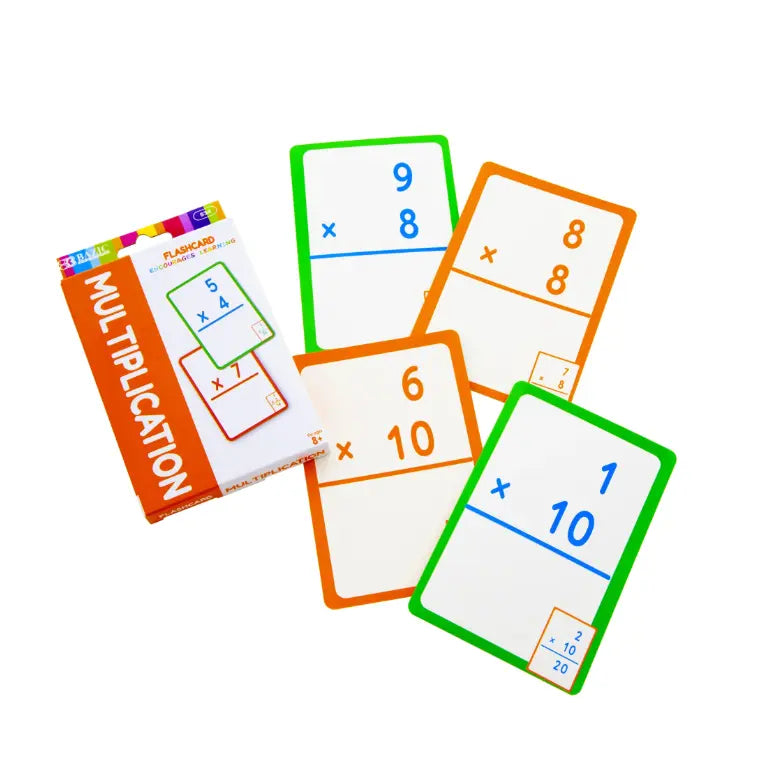 Multiplication Flash Cards for Kids Ages 6+ (36 Pack) | Math Skill Development & Learning Flashcards for Classroom & Home G8Central