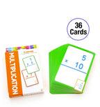 Multiplication Flash Cards for Kids Ages 6+ (36 Pack) | Math Skill Development & Learning Flashcards for Classroom & Home G8Central