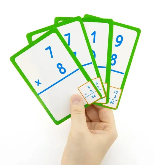 Multiplication Flash Cards for Kids Ages 6+ (36 Pack) | Math Skill Development & Learning Flashcards for Classroom & Home G8Central