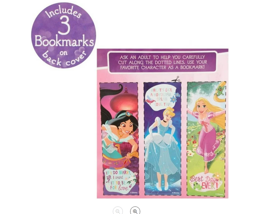 2PC Princesses Coloring Book Jumbo Activity Pad Books Kids Children Girls