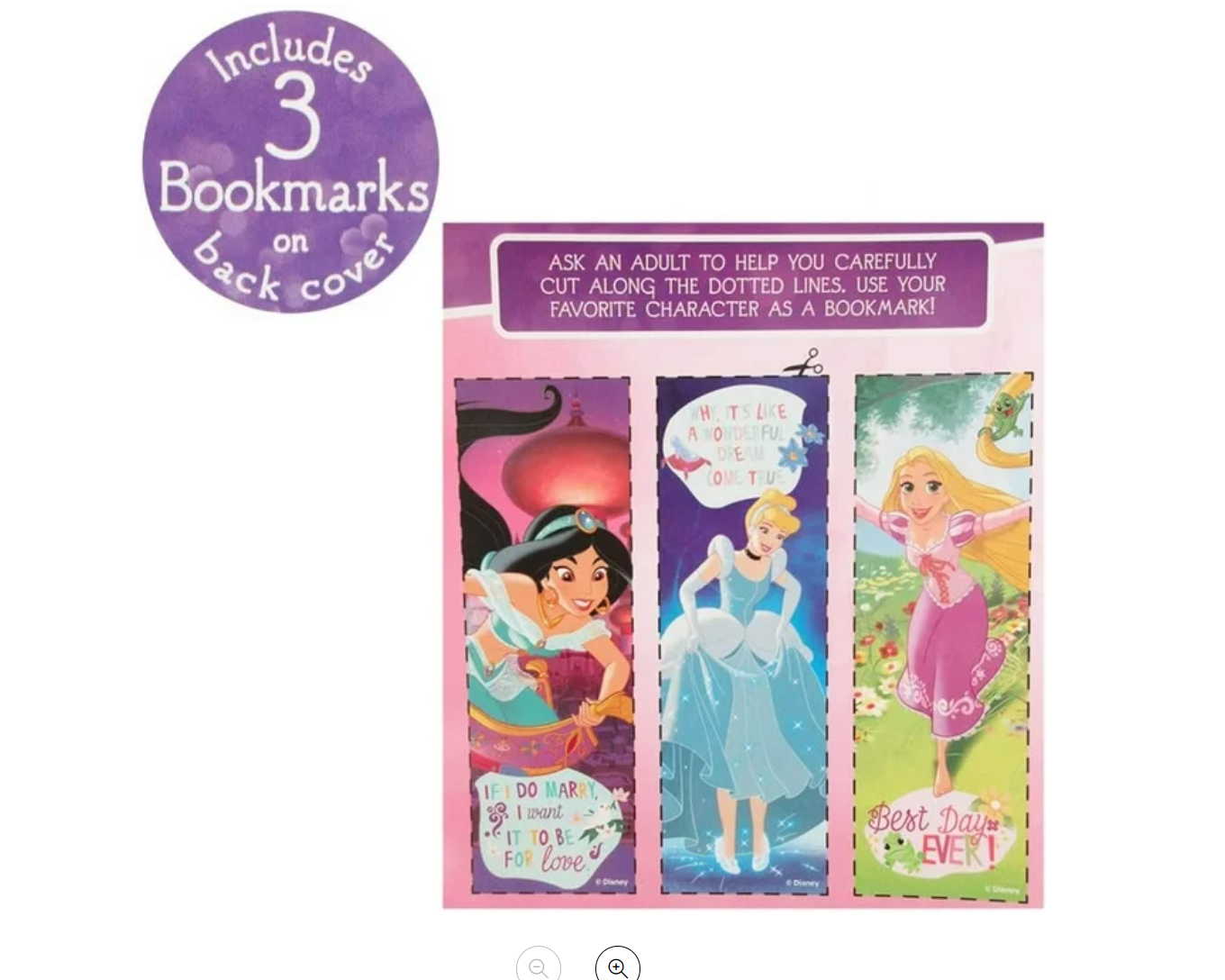 2PC Princesses Coloring Book Jumbo Activity Pad Books Kids Children Girls