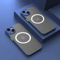 Luxury Matte Armor Magnetic MagSafe Case for iPhone 15 / 16 / 14 / 13 / 12 / 11