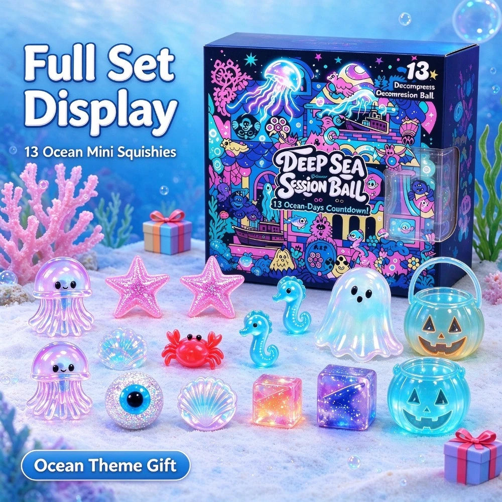 NeeDoh holiday surprise blind box calendar with 3D PVC fidget toys