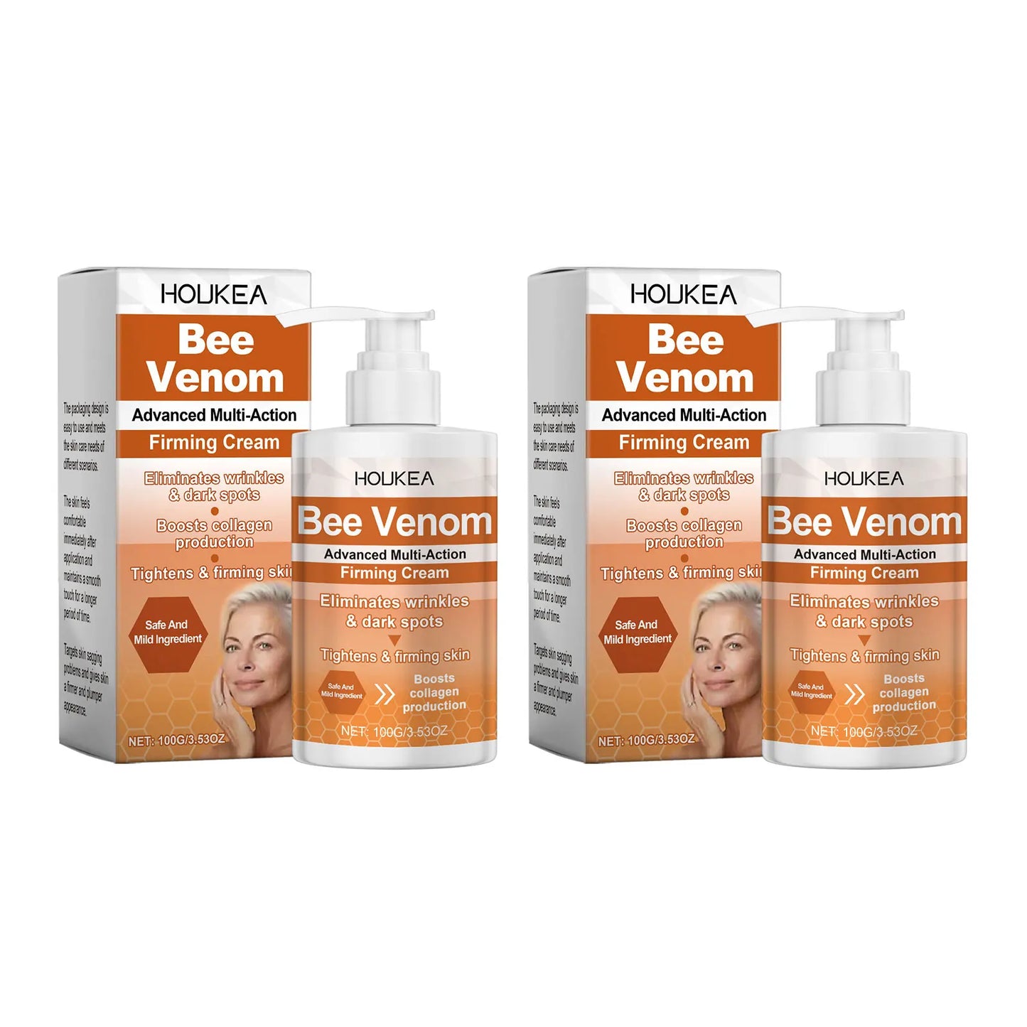 🐝✨ Bee Venom Firming Skin Tightening Cream – Body Lifting, Wrinkle-Reducing & Moisturizing Lotion
