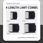 Electric Pet Clipper Grooming Kit – Rechargeable Professional Trimmer for Dogs & Cats