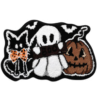 Kitten Ghost Pumpkin Black / 20x32 IN (50X80CM)